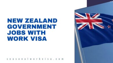 New Zealand Government Jobs with Work VISA