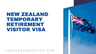New Zealand Temporary Retirement Visitor Visa