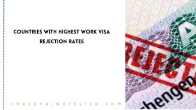 Highest Work Visa Rejection Rates