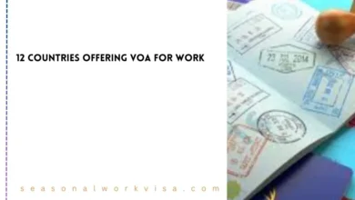 Countries Offering VOA for Work