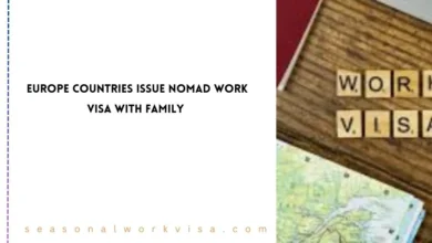 Europe Countries NOMAD Work VISA