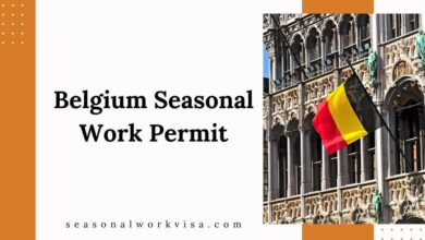 Belgium Seasonal Work Permit