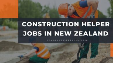 Construction Helper Jobs in New Zealand