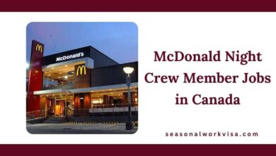 McDonald Night Crew Member Jobs in Canada