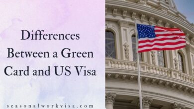 Differences Between a Green Card and US Visa