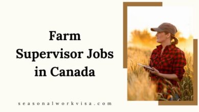 Farm Supervisor Jobs in Canada