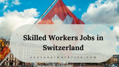 Skilled Workers Jobs in Switzerland