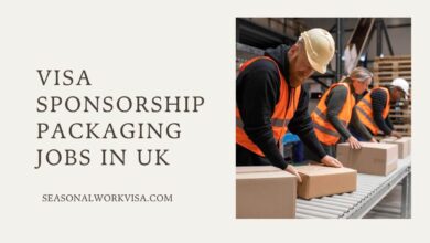 Visa Sponsorship Packaging Jobs in UK