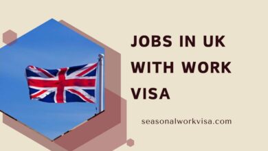 Jobs in UK with Work Visa