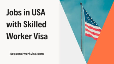 Jobs in USA with Skilled Worker Visa