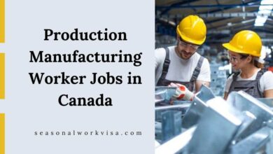Production Manufacturing Worker Jobs in Canada