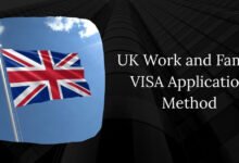UK Work and Family VISA Application Method