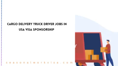 Cargo Delivery Truck Driver Jobs in USA Visa Sponsorship