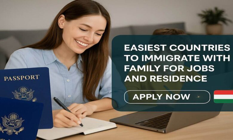 Easiest Countries to Immigrate With Family for Jobs and Residence