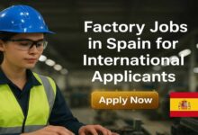 Factory Jobs in Spain for International Applicants