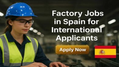 Factory Jobs in Spain for International Applicants