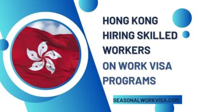 Hong Kong Hiring Skilled Workers on Work Visa Programs