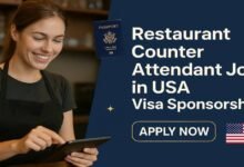 Restaurant Counter Attendant Job in USA Visa Sponsorship