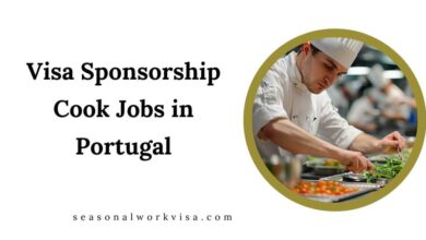 Visa Sponsorship Cook Jobs in Portugal