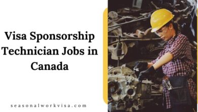 Visa Sponsorship Technician Jobs in Canada