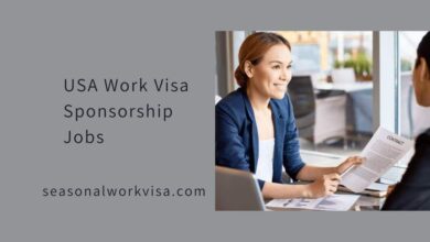 USA Work Visa Sponsorship Jobs