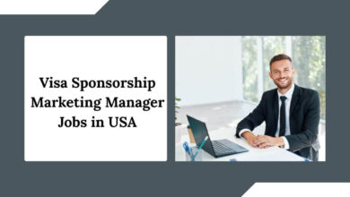Visa Sponsorship Marketing Manager Jobs in USA