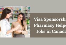 Visa Sponsorship Pharmacy Helper Jobs in Canada