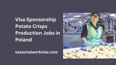 Visa Sponsorship Potato Crisps Production Jobs in Poland