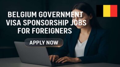 Belgium Government Visa Sponsorship Jobs For Foreigners