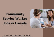 Community Service Worker Jobs in Canada