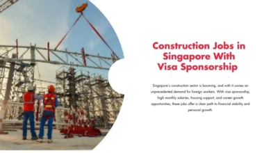 Construction Jobs in Singapore