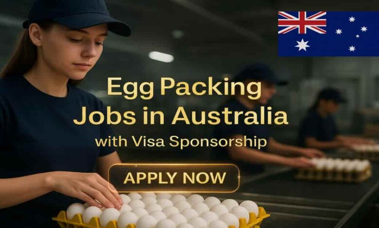 Egg Packing Jobs in Australia with Visa Sponsorship