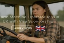 Farm Machine Operator Jobs in UK with Visa Sponsorship