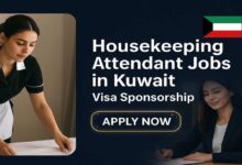 Housekeeping Attendant Jobs in Kuwait Visa Sponsorship
