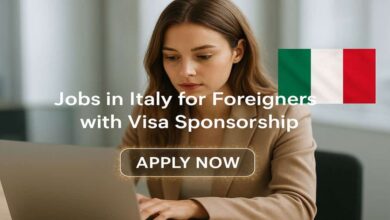 Jobs in Italy for Foreigners with Visa Sponsorship