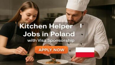 Kitchen Helper Jobs in Poland with Visa Sponsorship