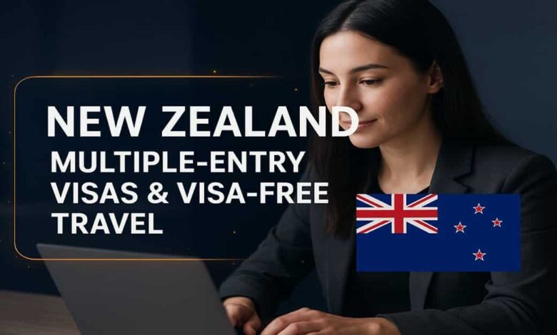 New Zealand Multiple-Entry Visas & Visa-Free Travel