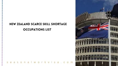New Zealand Scarce Skill Shortage Occupations