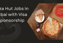 Pizza Hut Jobs in Dubai with Visa Sponsorship