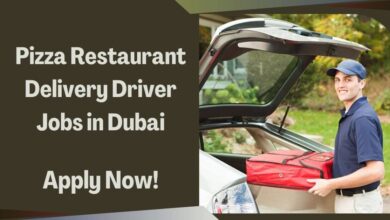 Pizza Restaurant Delivery Driver Jobs in Dubai