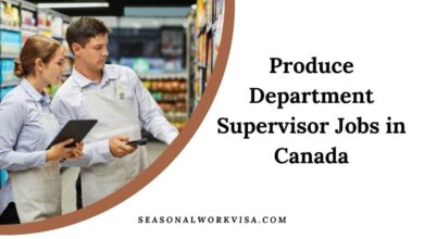 Produce Department Supervisor Jobs in Canada