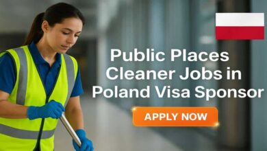 Public Places Cleaner Jobs in Poland Visa Sponsorship