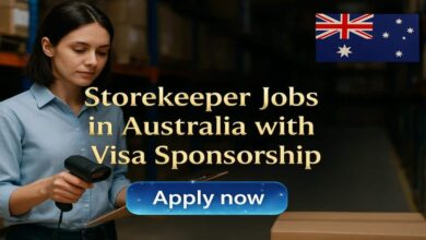 Storekeeper Jobs in Australia with Visa Sponsorship