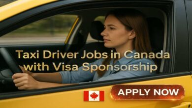 Taxi Driver Jobs in Canada with Visa Sponsorship