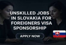 Unskilled Jobs in Slovakia for Foreigners Visa Sponsorship