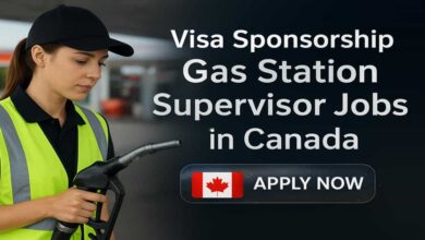 Visa Sponsorship Gas Station Supervisor Jobs in Canada
