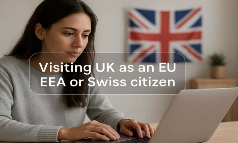 Visiting UK as an EU, EEA or Swiss citizen