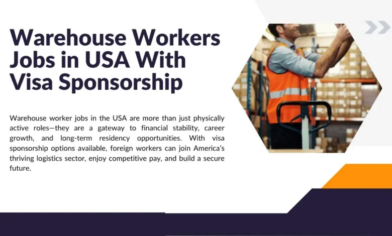 Warehouse Workers Jobs in USA