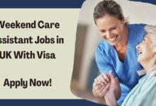 Weekend Care Assistant Jobs in UK With Visa