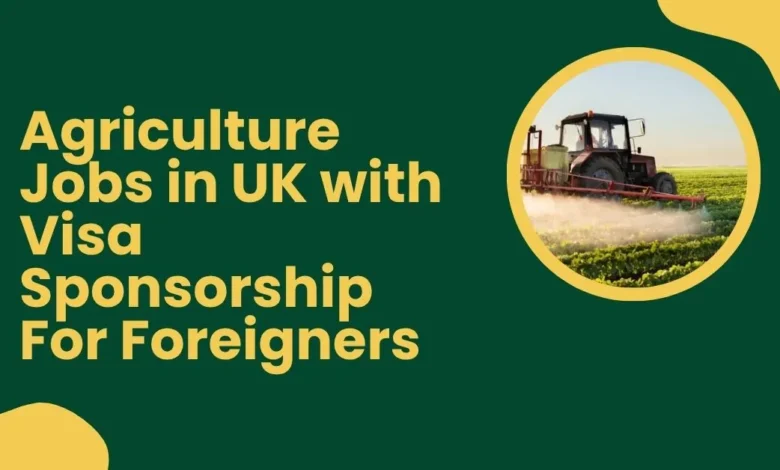 Agriculture Jobs in UK
